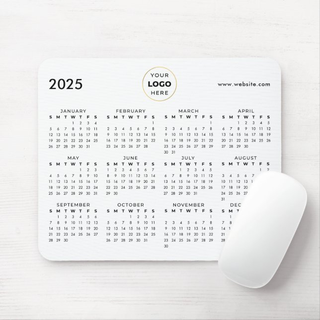 2025-Logotypen - svart - kalender Musmatta (Med mus)