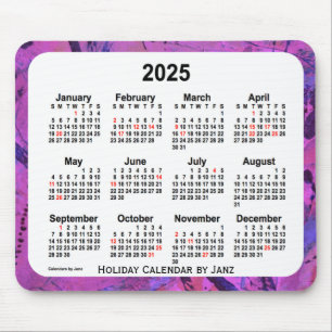 2025-Magentans Helgdag Art Calendar av Janz Musmatta