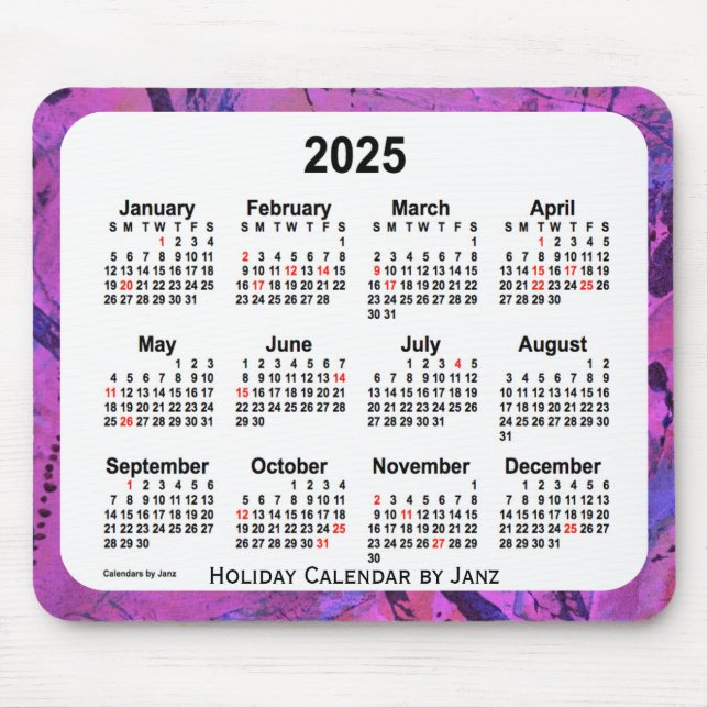 2025-Magentans Helgdag Art Calendar av Janz Musmatta (Framsidan)