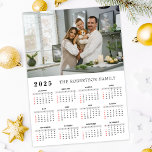 2025 Magnetic Calendar Anpassningsbar Family Photo<br><div class="desc">2025 Magnetic Calendar Anpassningsbar Family Photo. Lägg till ditt foto och skapa perfekt Magnetic Calendar!</div>
