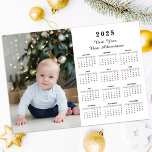 2025 Magnetic Modern Calendar Child Photo 12 Month<br><div class="desc">2025 Magnetic Modern Calendar Child Photo 12 Month. Lägg till ditt foto och skapa perfekt Magnetic Calendar!</div>