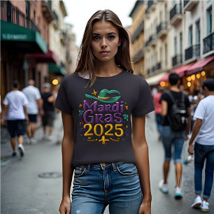 2025 Mardi Gras: New Orleans, New Vibes T Shirt