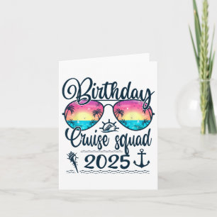 2025 Matching Cruise Birthda Kort