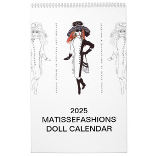 2025 MatisseFashions Illustration Kalender