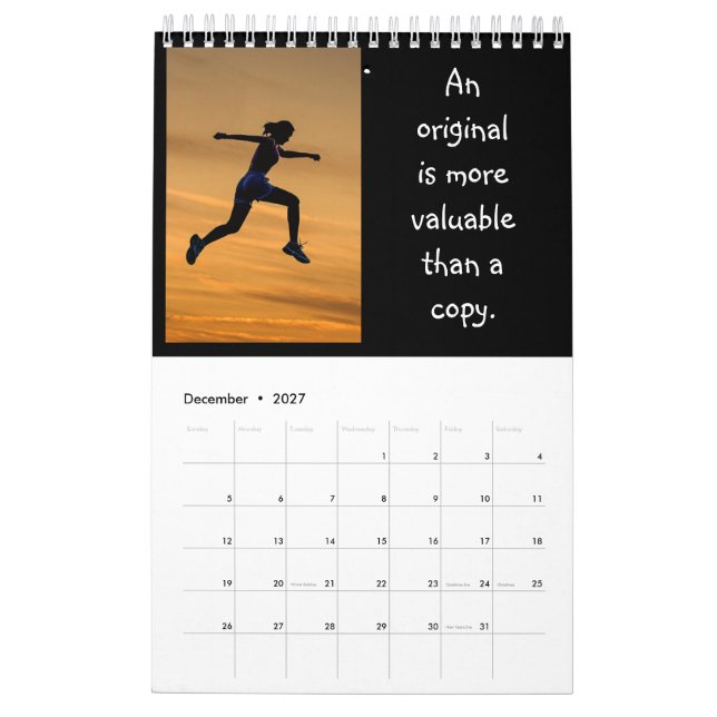 2025 Måttlig kalender Skapar din egen anpassningsb (Dec 2027)
