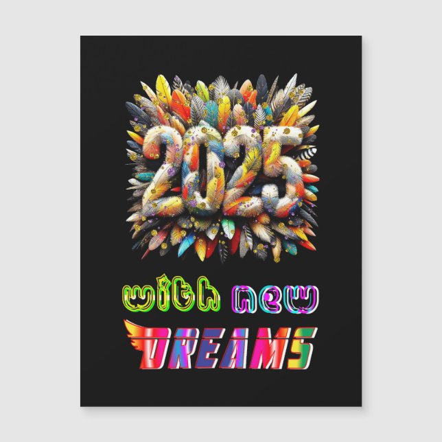 2025 med nya drömmar (Framsida)