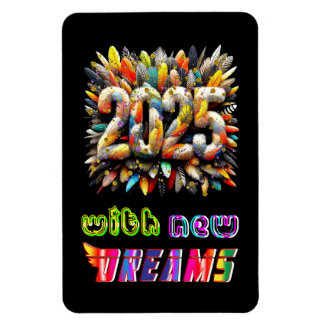 2025 med nya drömmar magnet