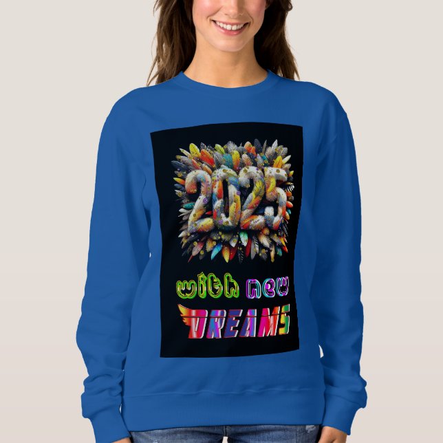 2025 med nya drömmar t shirt (Framsida)