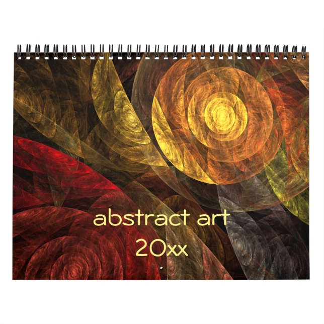 2025 Modern Abstrakt Art Kalender (Omslag)
