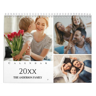 2025 Modern Anpassningsbar Photo Skapar din egen f Kalender