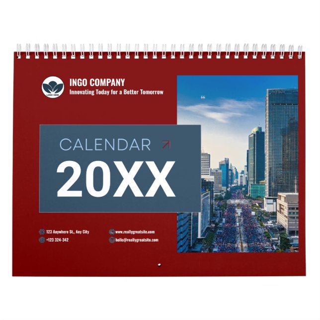 2025 Modern fotoväggkalender för skriptfamiljen Kalender (Omslag)