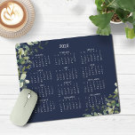 2025 Modern navy Blue Eucalyptus Calendar Musmatta<br><div class="desc">2025 Modern Elegant Navy Blue and Eucalyptus Greenery Calendar Mouse Pad med en enkel,  minimalistisk årskalender. 🌟 detta gäller endast 2025. Kontakta oss på cedarandstring@gmail.com om du behöver hjälp med designen eller matchande produkter.</div>