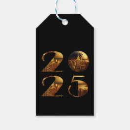 2025-New Years Eve Party-Ball-NYC Gold- Presentetikett