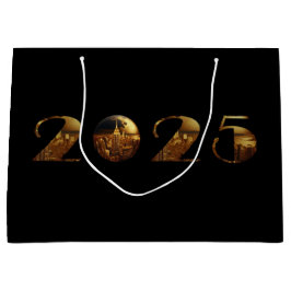 2025 Nya året Boll-NYC Guld-