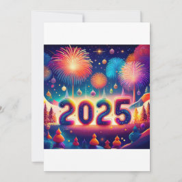 2025 - Nya året Party Inbjudningar