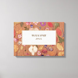 2025: Nystart för ett lysande år Canvastryck