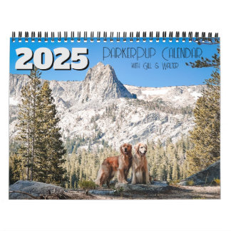 2025 ParkerPup-kalender ...med Gill & Walter Kalender