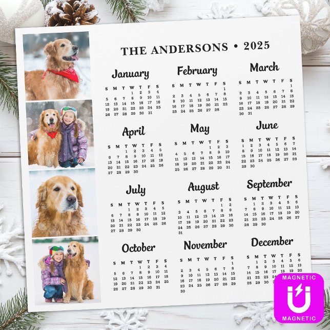 2025-Personligens Pet Hund-familjefotkalender (Skapare uppladdad)