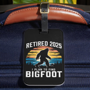 2025 planerar jag att hitta Bigfoot Pension Bagagebricka