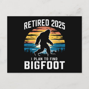 2025 planerar jag att hitta Bigfoot Pension Vykort