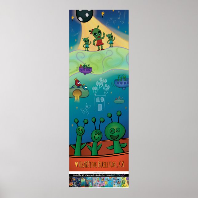 2025 Poster - Alienkonsert (Framsidan)