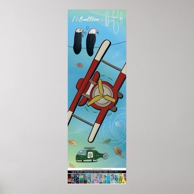 2025 Poster - Skriven i Himmel (Framsidan)