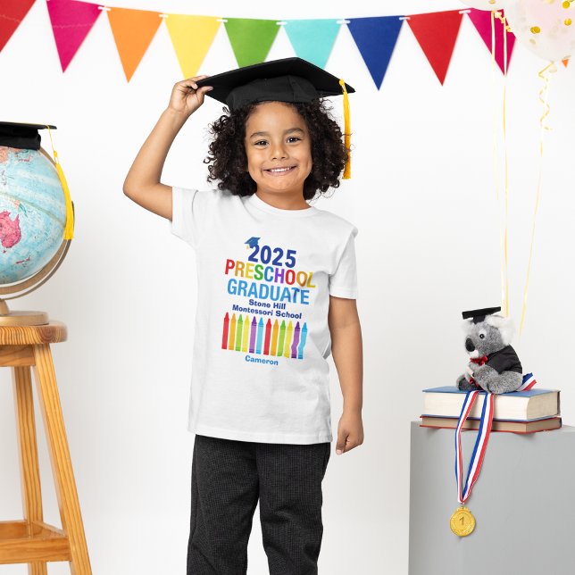 2025 Preschool Student Cute Anpassade T Shirt (Skapare uppladdad)