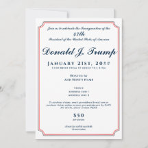 2025 President Donald Trump Inauguration Party