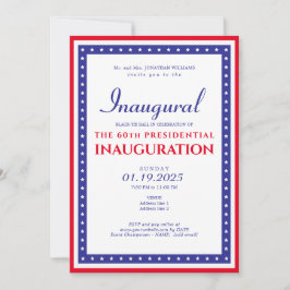 2025 President Donald Trump Inauguration Party Inbjudningar