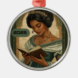 2025 Princess Reading a Book Ornament