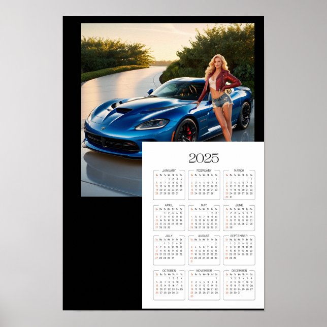 2025 QT-kalender Poster (Framsidan)
