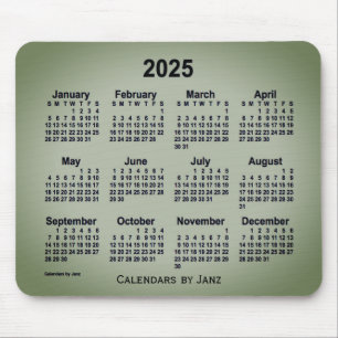 2025 Recoleta Grå Kalender av Janz Musmatta