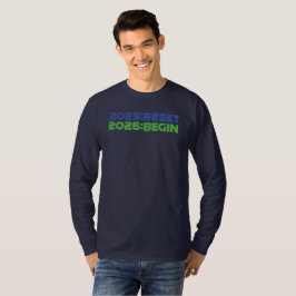 2025:RESET/2026:BEGIN Långärmad T-Shirt