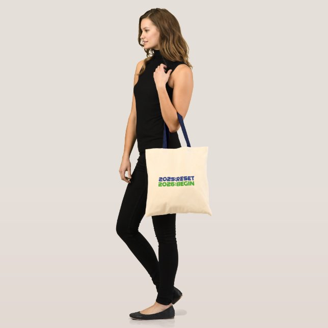 2025:RESET/2026:BEGIN Totebag Tygkasse (Fram (modell))