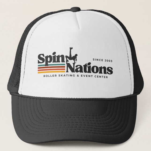 2025 Retro Truckerhatt | SpinNations Keps (Framsida)