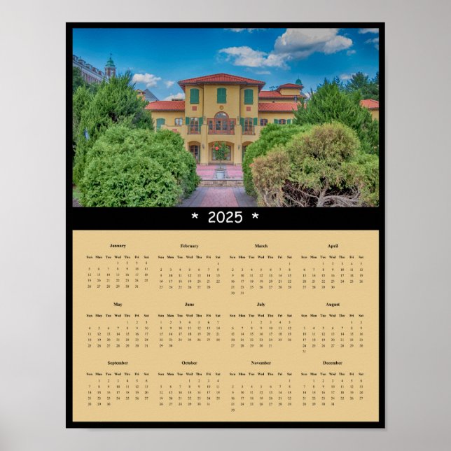 2025 Ristorante Caterina de’ Medici Wall Calendar Poster (Framsidan)