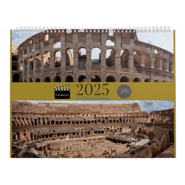 2025 San Francisco Bay Area, Dublin Ireland, Itali Kalender (Omslag)