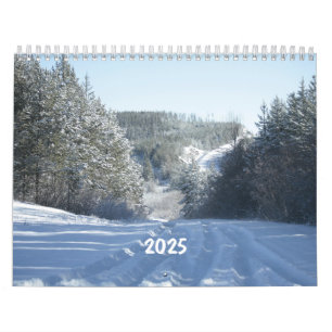2025 Scenia Wilderness liggande kalender