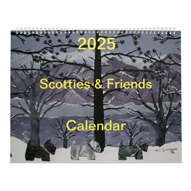 2025 Skotska och vänner Kalender (Omslag)
