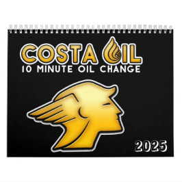 2025 Slutlig plan - Costa Oil Calendar Kalender
