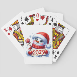 2025 Snögubbe Casinokort