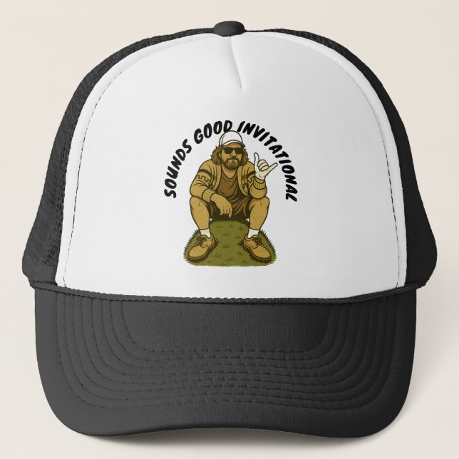 2025 Sounds Good Invitational Trucker Hatt Keps (Framsida)