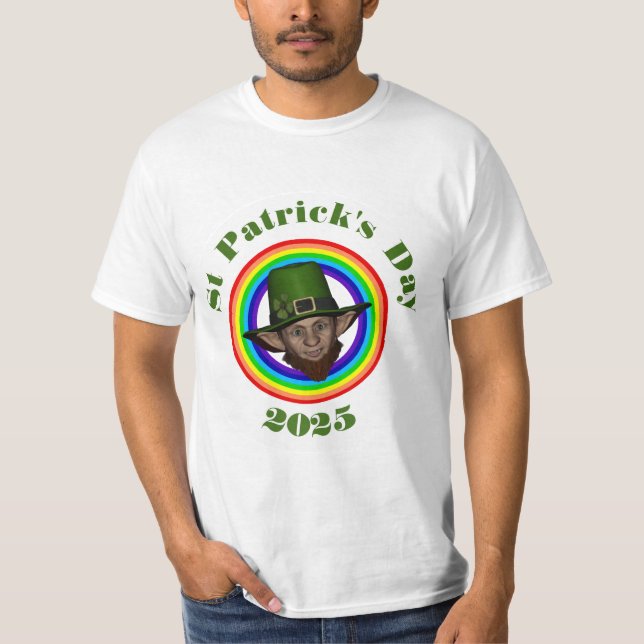 2025 St patricks day T Shirt (Framsida)