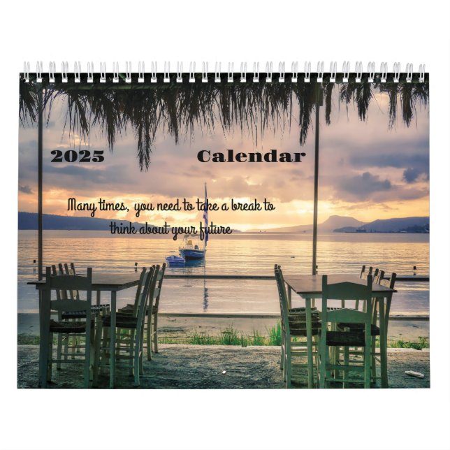 2025 strandcafe #2025 strandrestaurang kalender (Omslag)