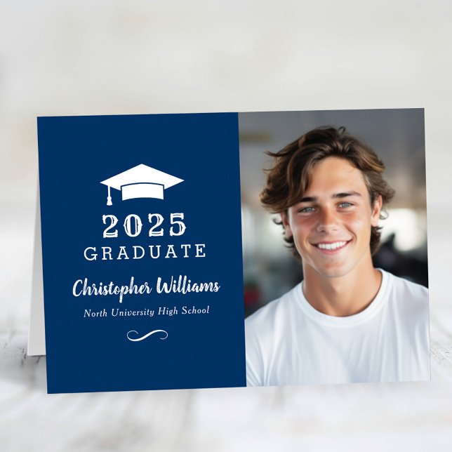 2025 Student-foto för marinen Studenten Tack Kort (Skapare uppladdad)