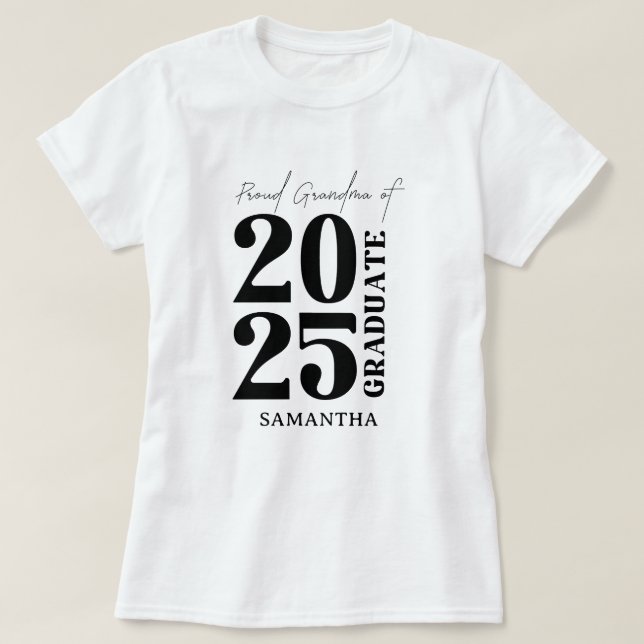 2025 student morma Studenten Ceremony party T Shirt (Design framsida)