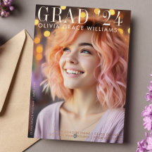 2025 Student Overlay Magazine Foil Announcent