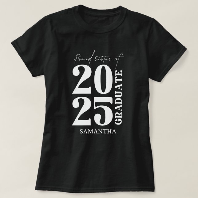 2025 student Sister Studenten Ceremony party T Shirt (Design framsida)