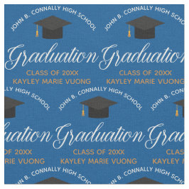 2025 Studenten Blue Guld Anpassningsbar School Mon Tyg