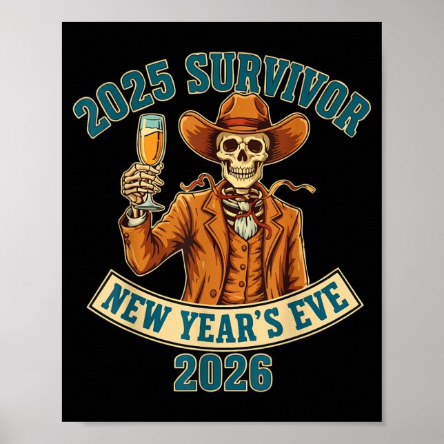 2025 Survivor New Year's Eve 2026  Poster (Framsidan)